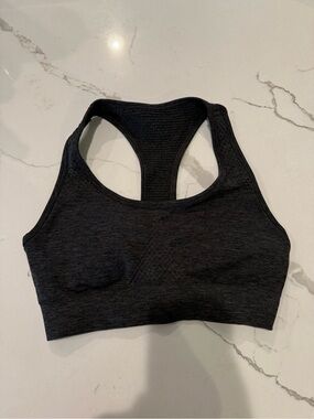 Alphalete Charcoal Racerback Sports Bra